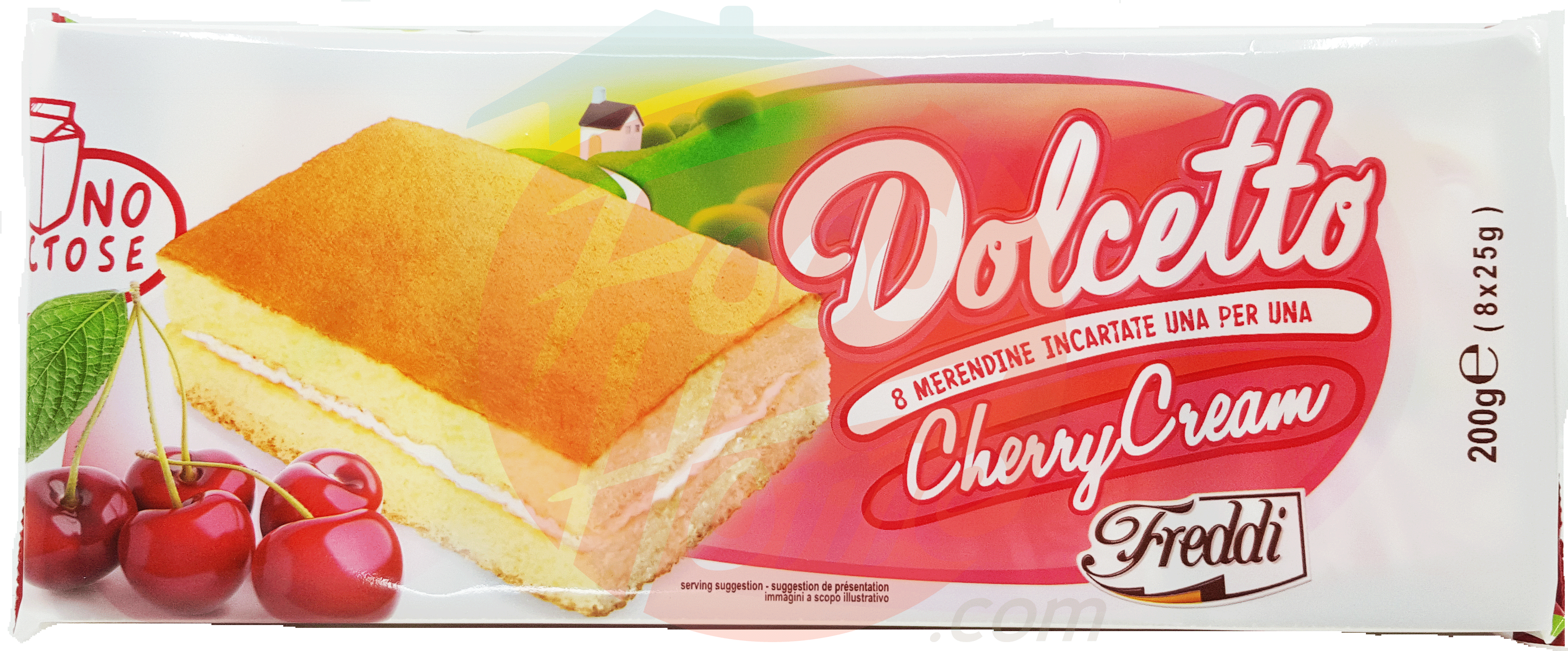 Freddi Dolcetto cherry cream snack cakes, 8-individually wrapped Full-Size Picture